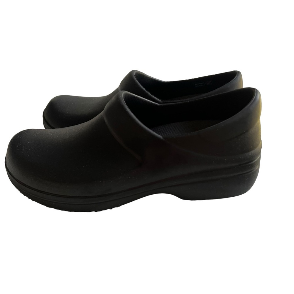 Crocs On The Clock Work Slip On Clogs Slip Resist… - image 2